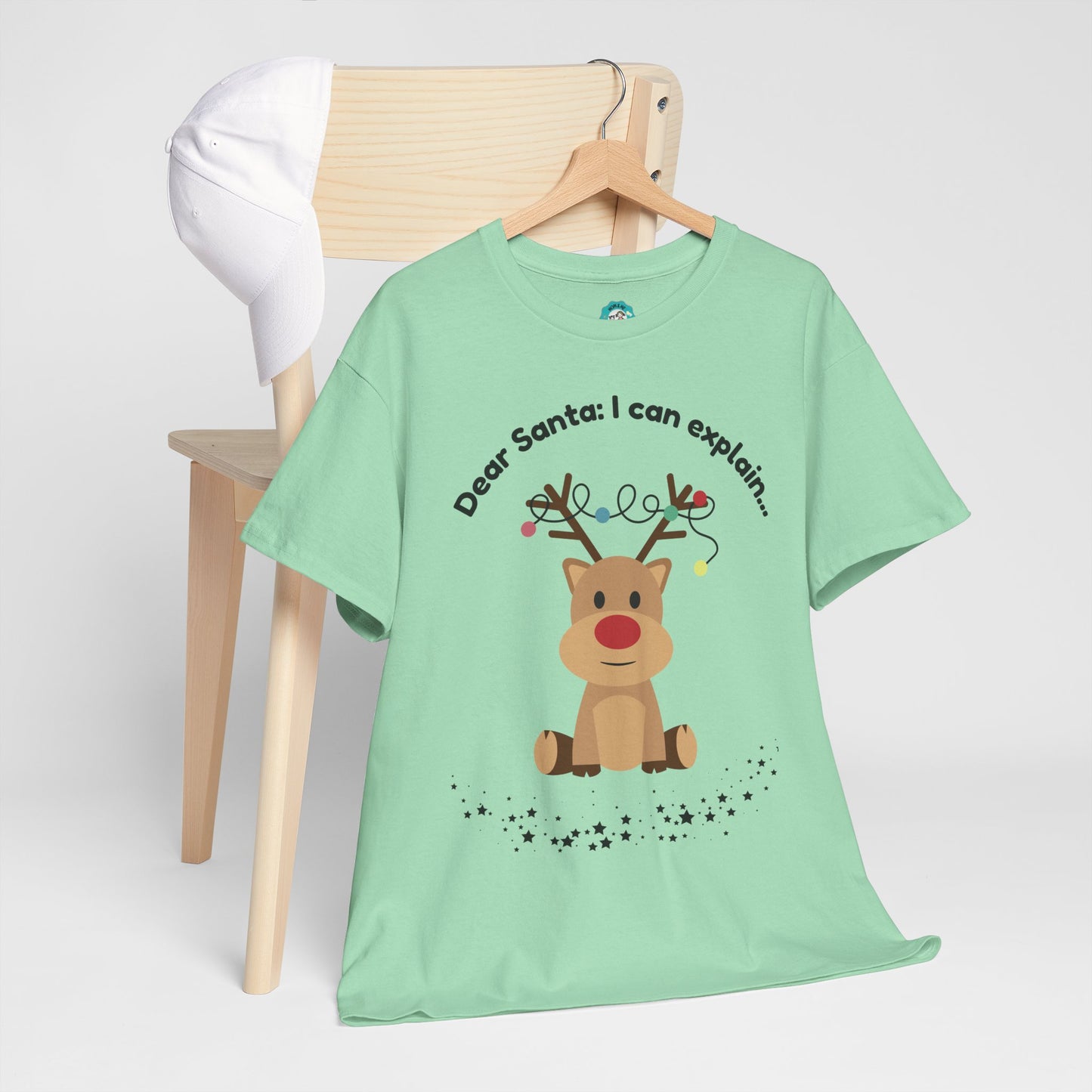 "Camisetas navideñas divertidas: Rodolfo en apuros"