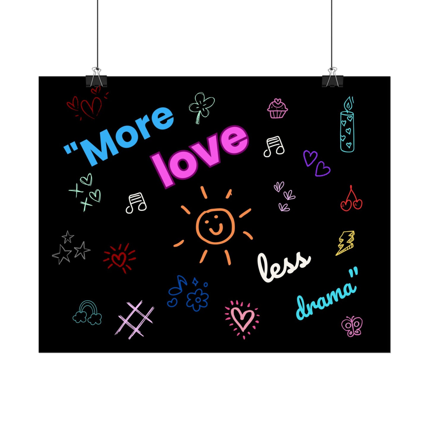 Neon Love Poster: Me Version
