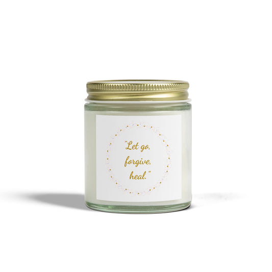 Healing Scented Candle - "Let Go, Forgive, Heal" - includes special PDF Ritual