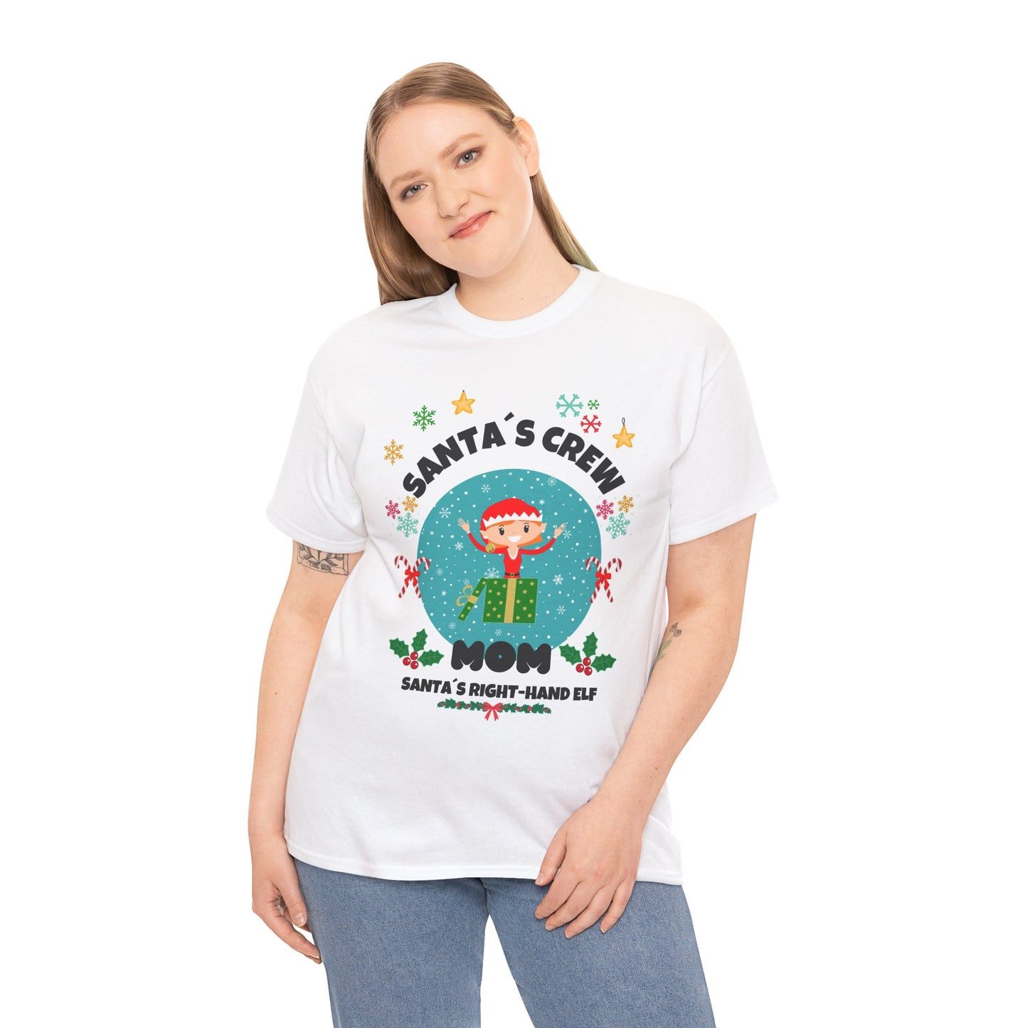 Santa's Crew MOM´S EDITION T as Santa´s Right-Hand Elf