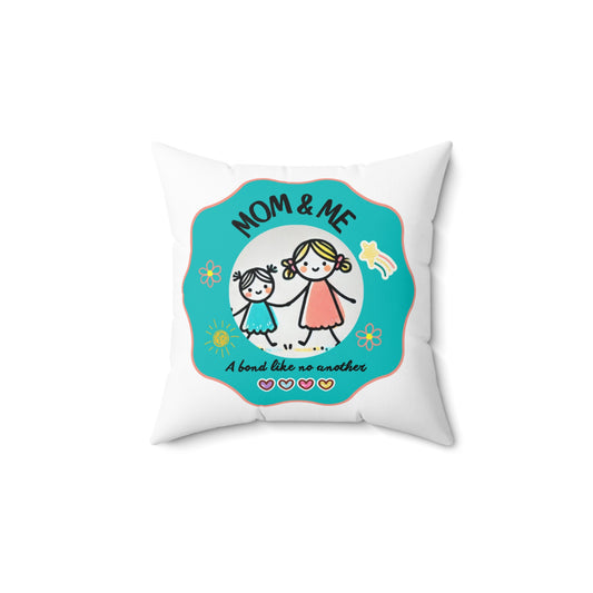 Almohada decorativa para mamá y yo | Regalo conmovedor para madres e hijas