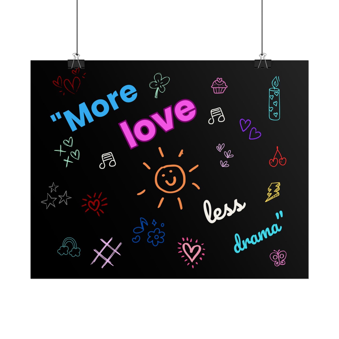 Neon Love Poster: Me Version