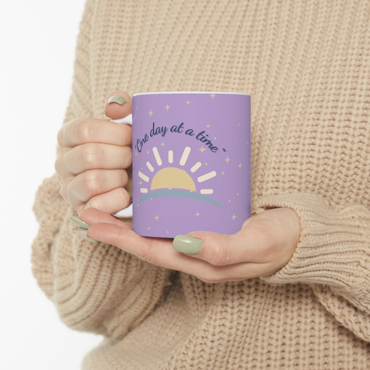 "One Day at a Time – Comfort Mug"