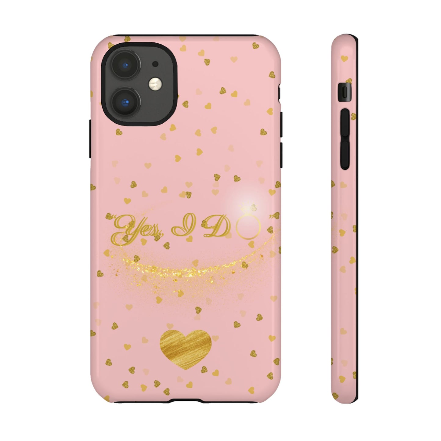 π± "Yes, I Do" β Elegant Gold Proposal iPhone Case πβ¨