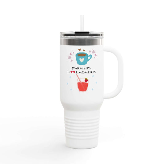 Travel Mug  "Warm Sips, Cool Moments": Mom Version