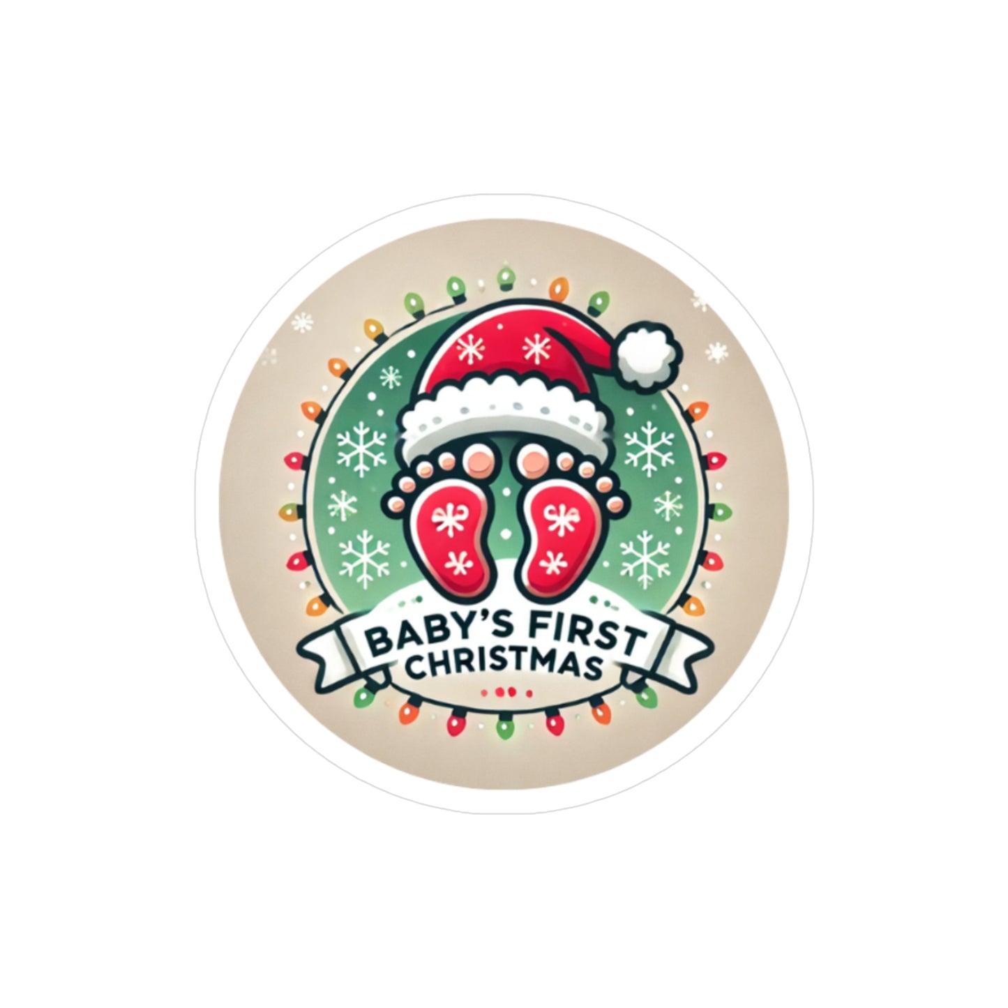 Christmas Magic Stickers Kiss-Cut Vinyl Decal -