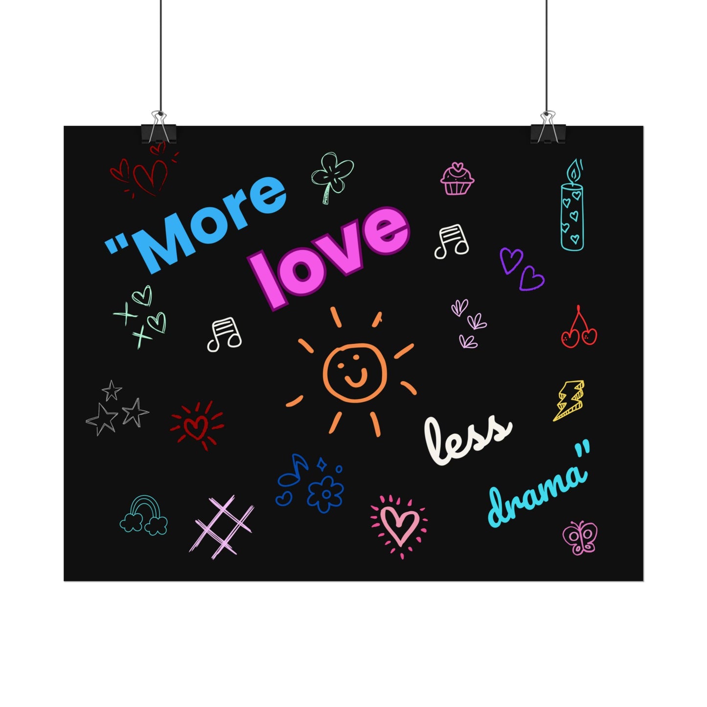 Neon Love Poster: Me Version
