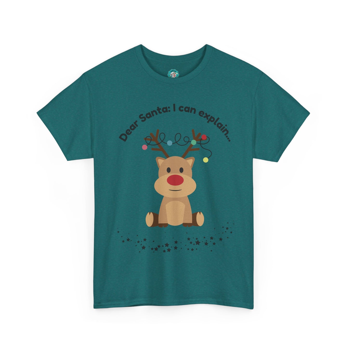 "Camisetas navideñas divertidas: Rodolfo en apuros"