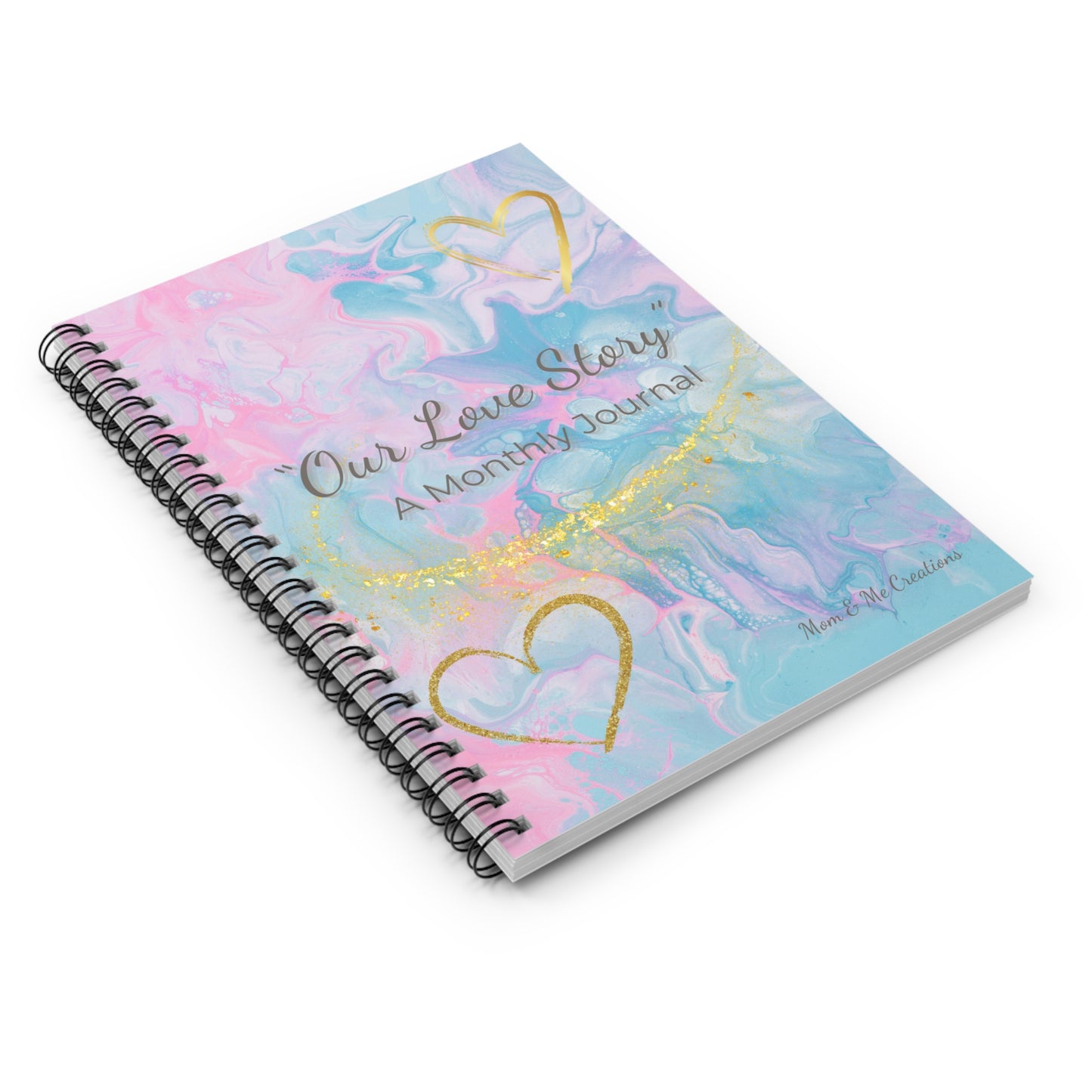"Our Love Story – A Monthly Journal" includes a SPECIAL GIFT