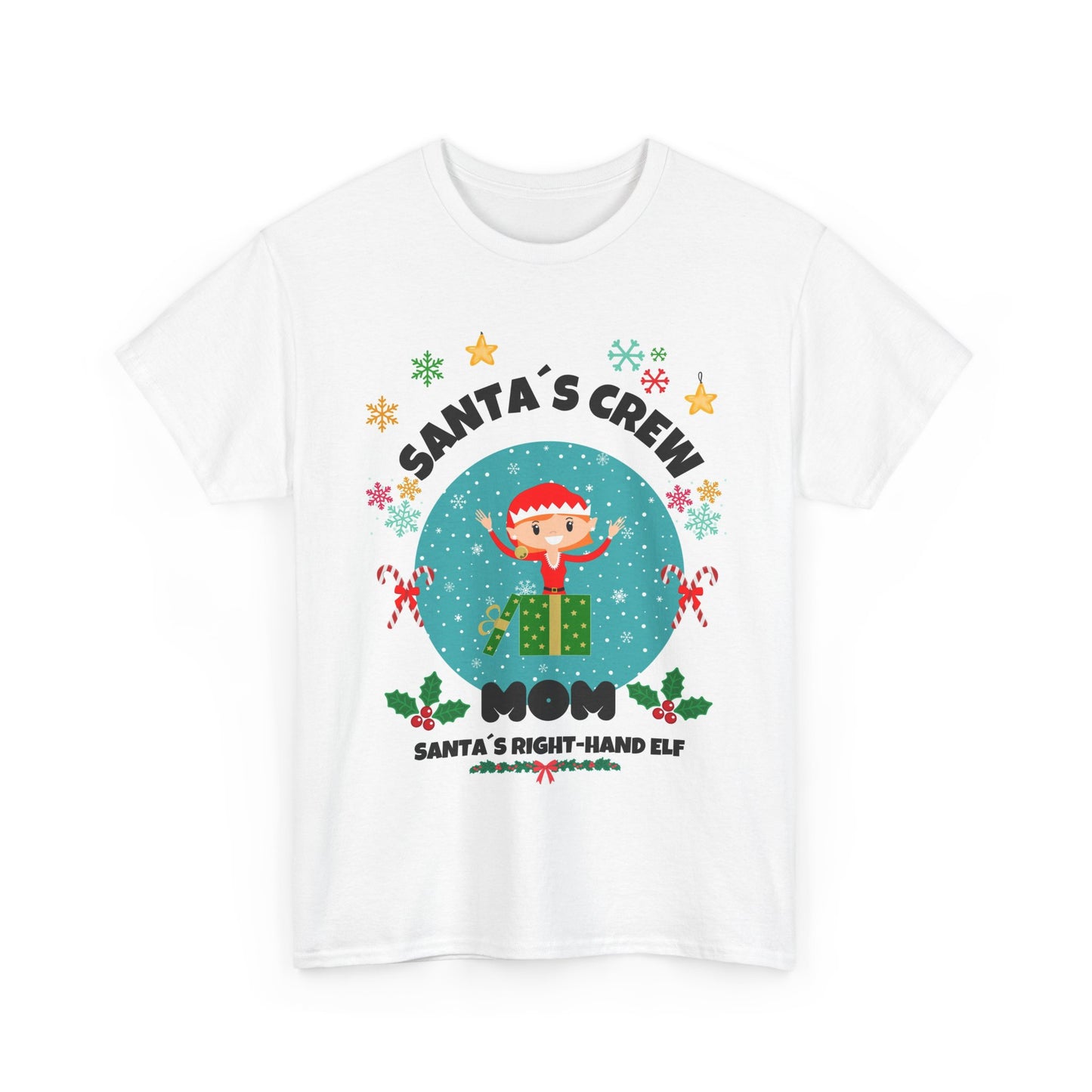 Santa's Crew MOM´S EDITION T as Santa´s Right-Hand Elf