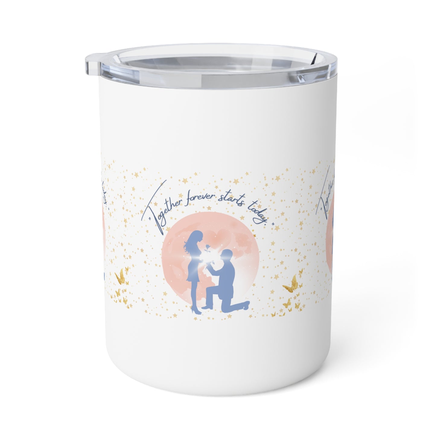 ☕ "Together Forever Starts Today" Proposal Mug – A Perfect Sip of Love 💍