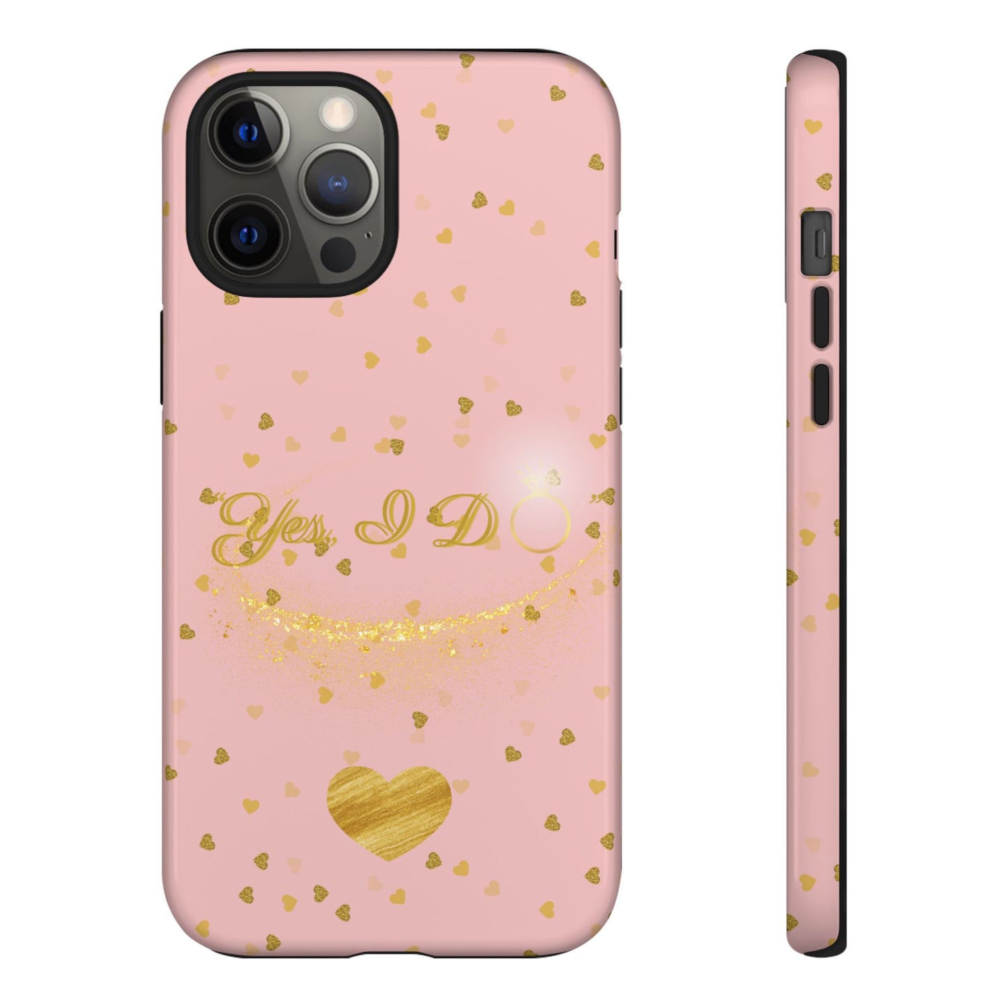 π± "Yes, I Do" β Elegant Gold Proposal iPhone Case πβ¨
