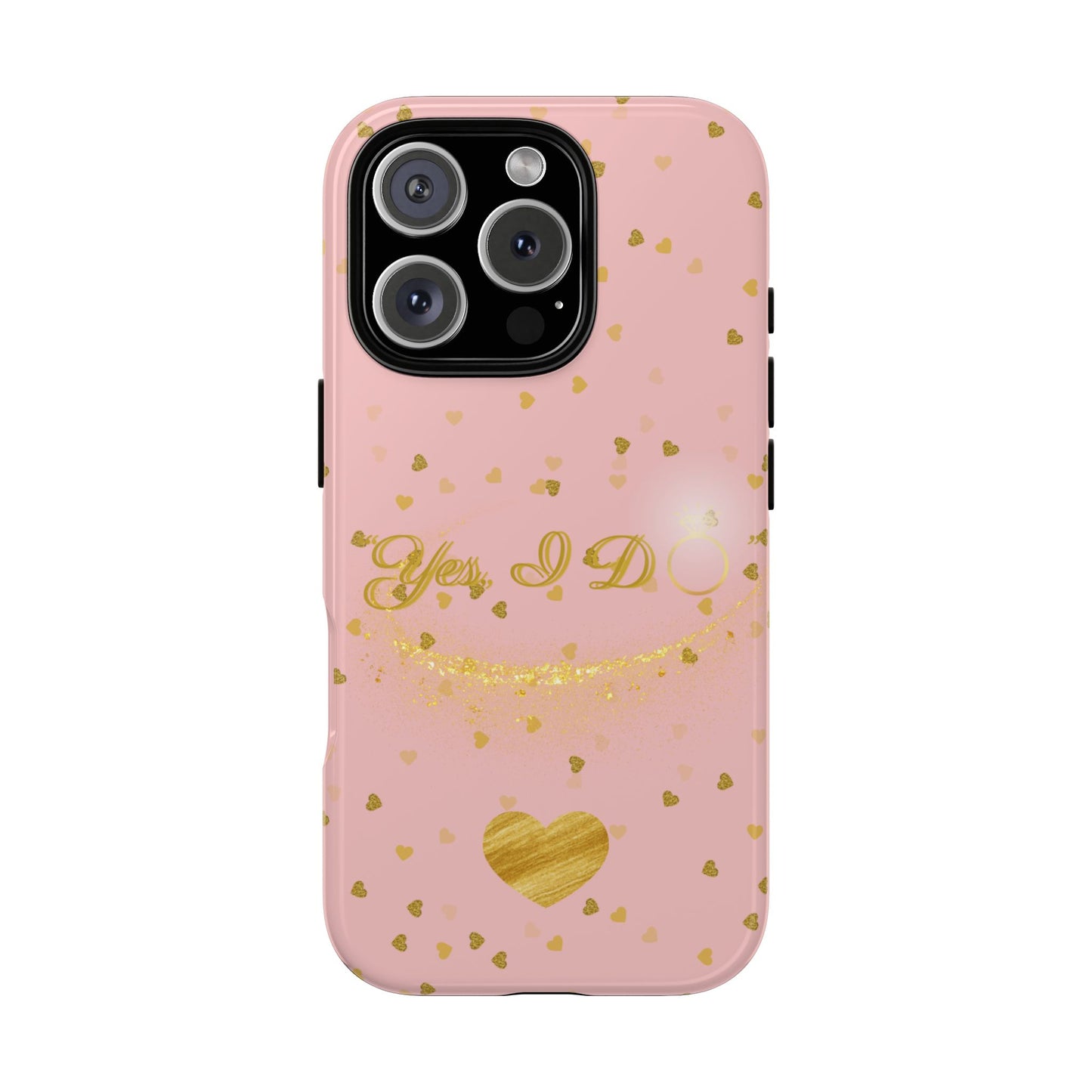 π± "Yes, I Do" β Elegant Gold Proposal iPhone Case πβ¨