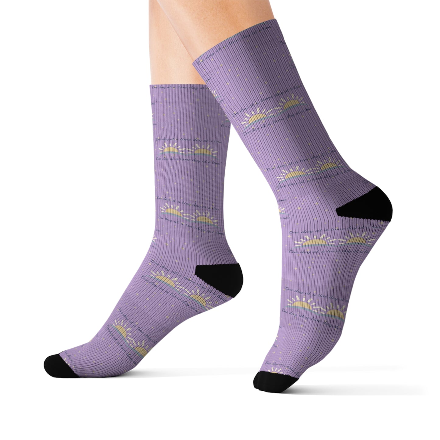 "One Day at a Time – Cozy Socks"