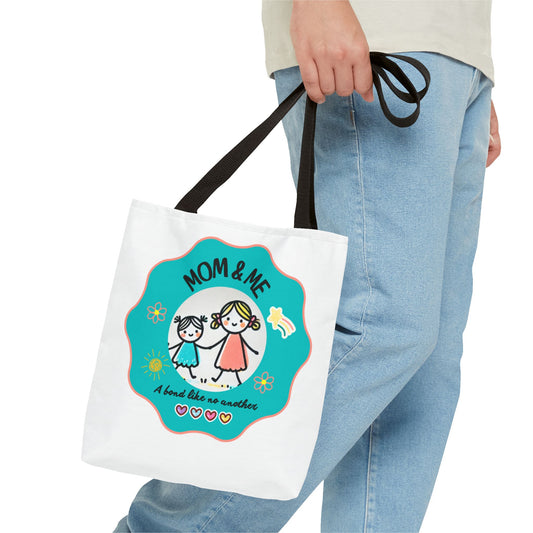 Bolsa de mano con diseño de arte para niños y mamás: diseño divertido para salidas y regalos familiares