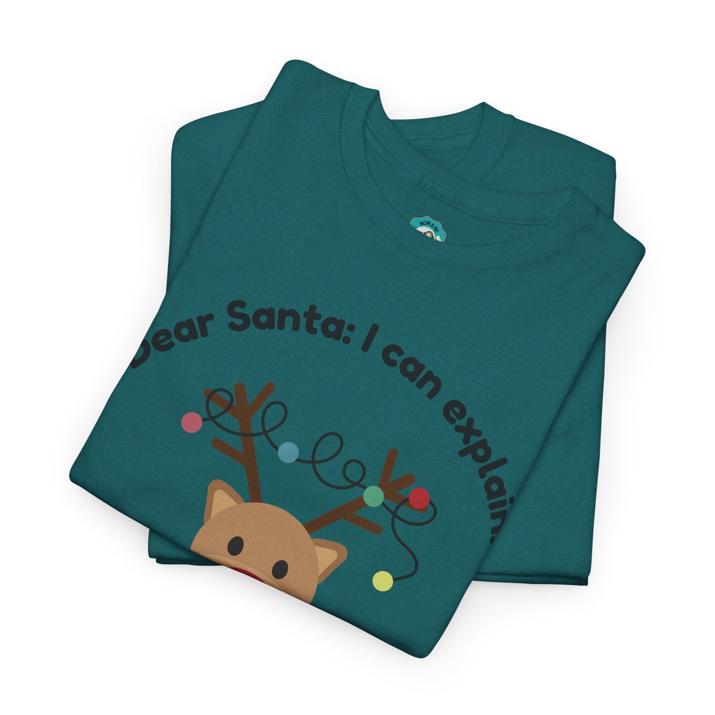 "Camisetas navideñas divertidas: Rodolfo en apuros"