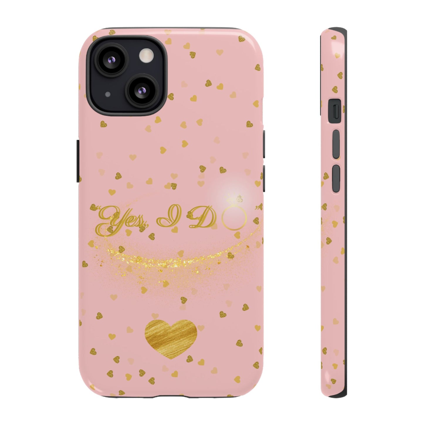 π± "Yes, I Do" β Elegant Gold Proposal iPhone Case πβ¨