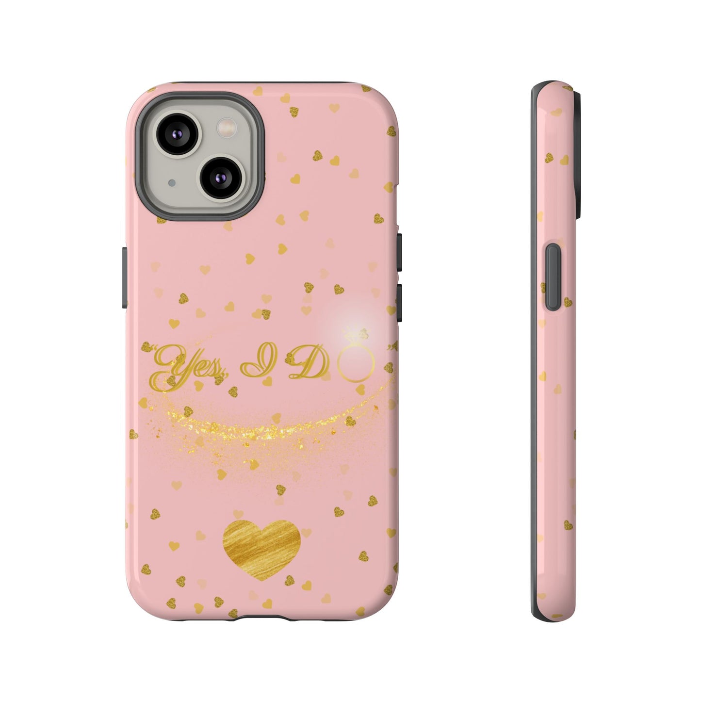π± "Yes, I Do" β Elegant Gold Proposal iPhone Case πβ¨