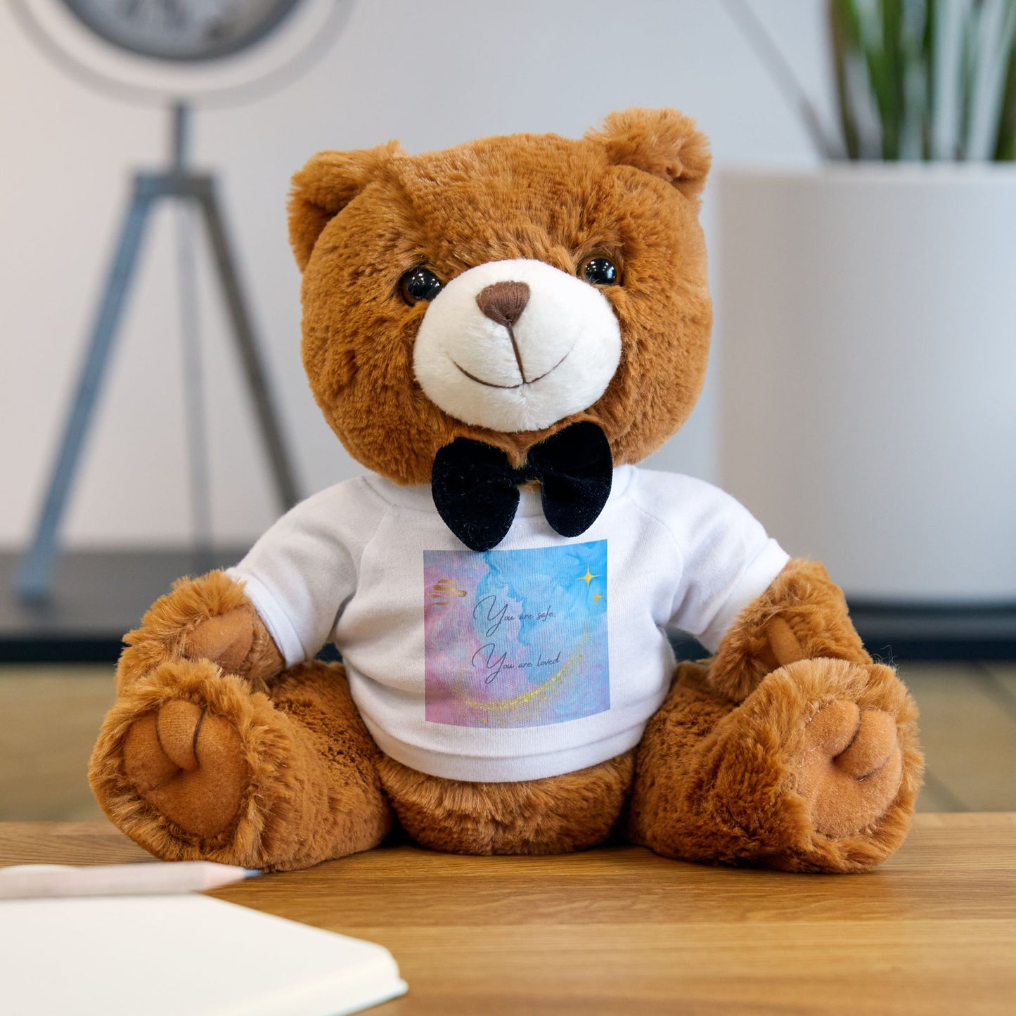 "You Are Safe, You Are Loved – Comfort Teddy Bear"