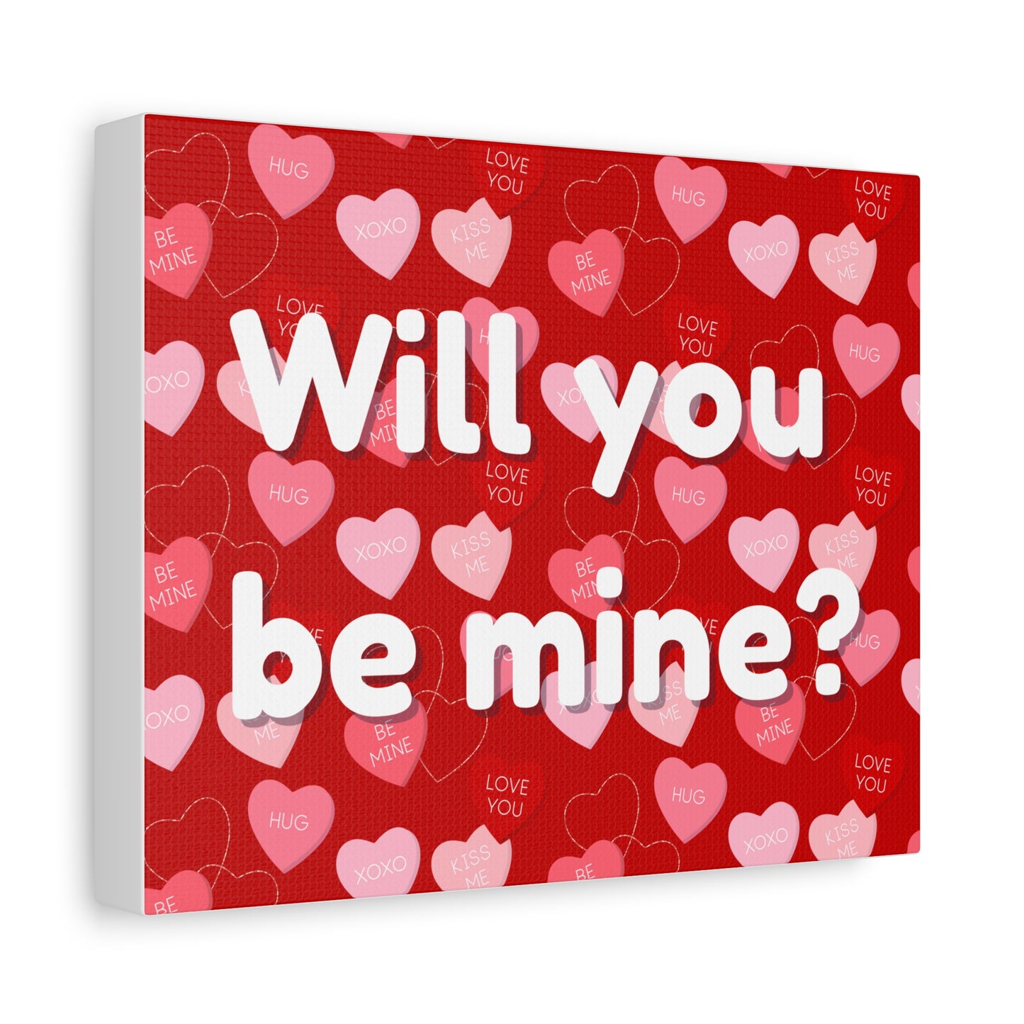 ๐ผ๏ธ "Will You Be Mine?" Romantic Proposal Canvas + Bonus Love Ideas! ๐โจ