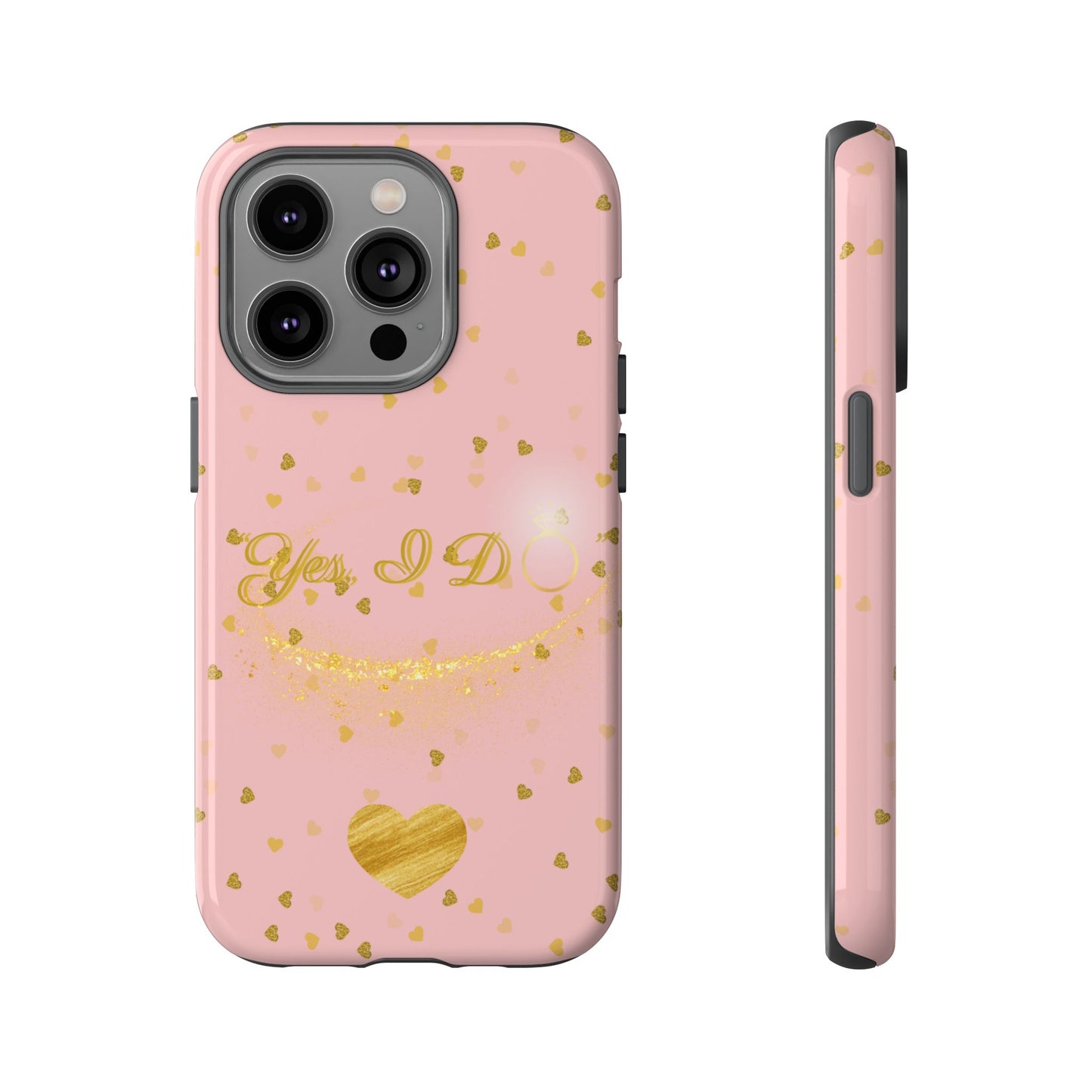 π± "Yes, I Do" β Elegant Gold Proposal iPhone Case πβ¨