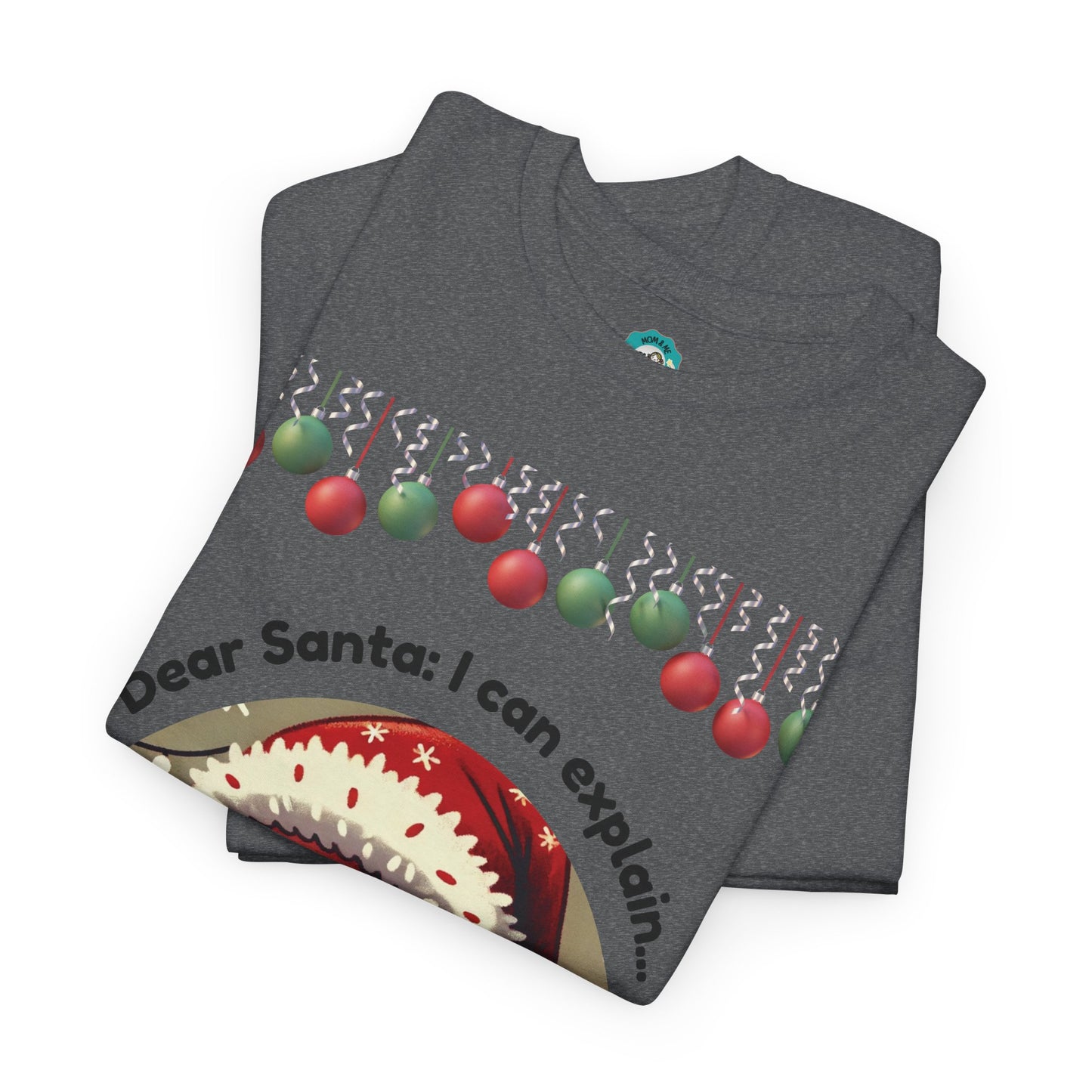 "Camiseta navideña divertida para los traviesos"