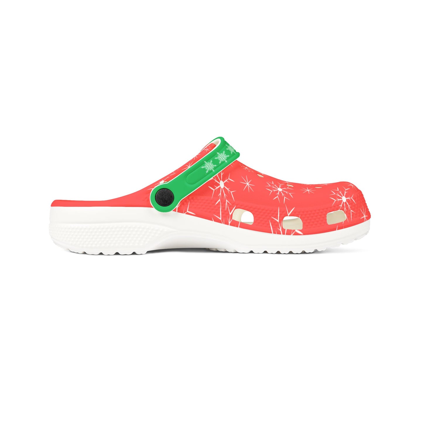 Festive Christmas EVA Foam Clogs with Stars Design