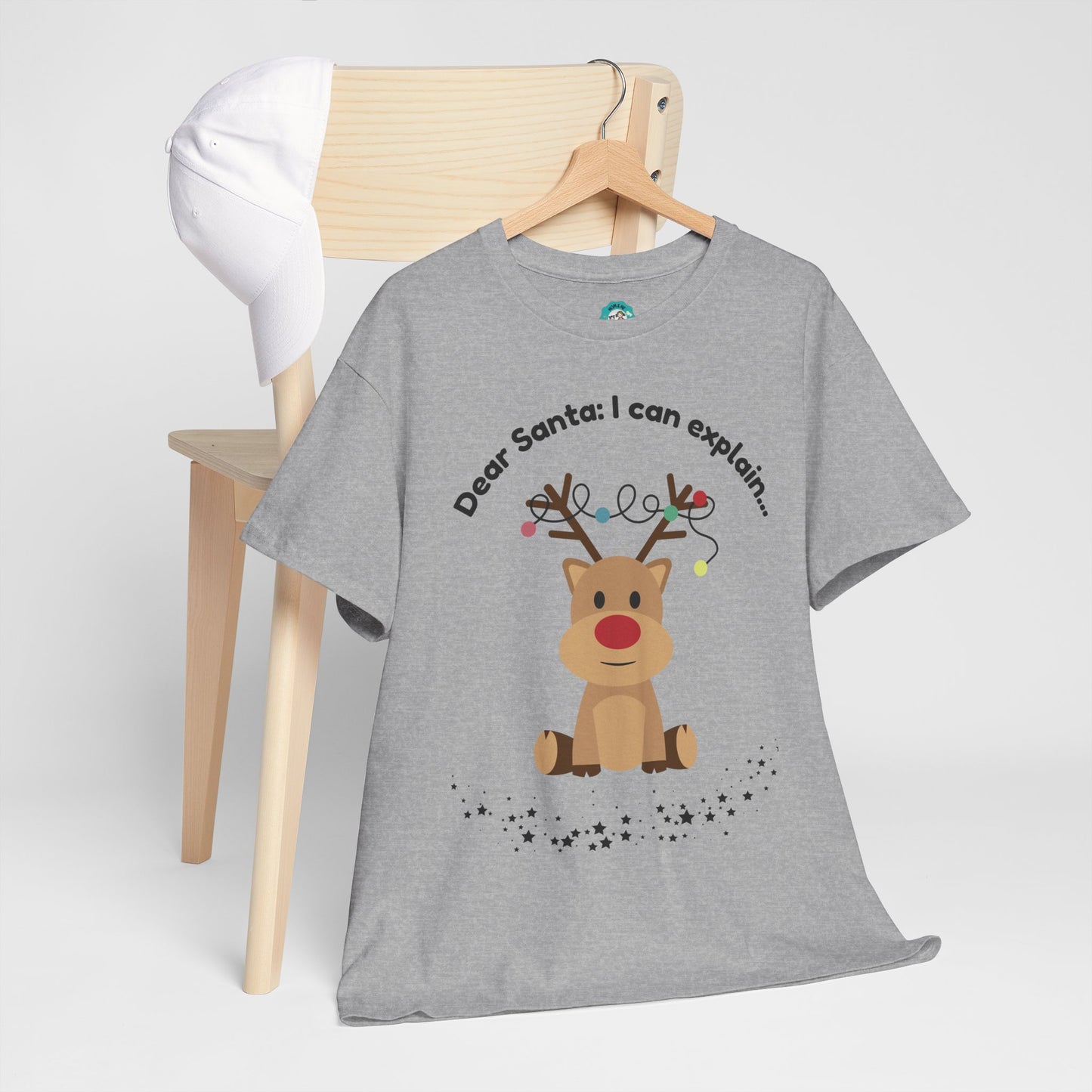 "Camisetas navideñas divertidas: Rodolfo en apuros"