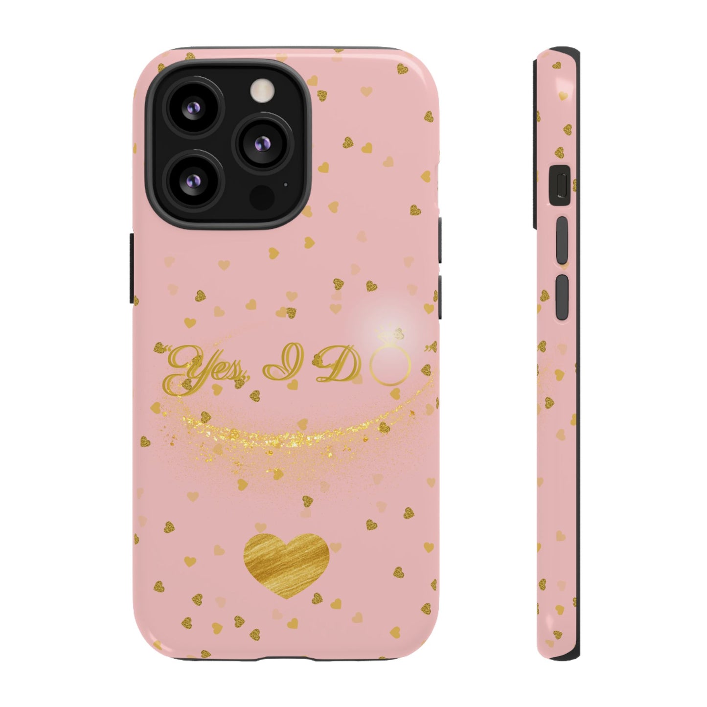 π± "Yes, I Do" β Elegant Gold Proposal iPhone Case πβ¨