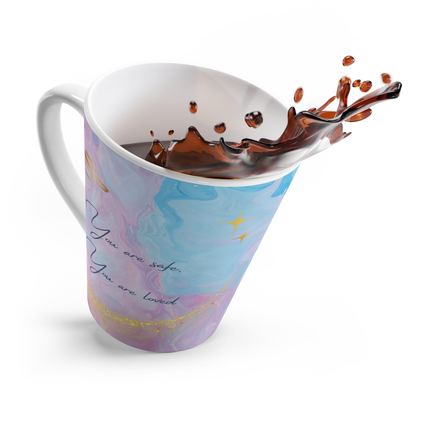 "You Are Safe, You Are Loved – Comfort Mug"