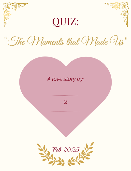 "The Moments That Made Us" Mom version
