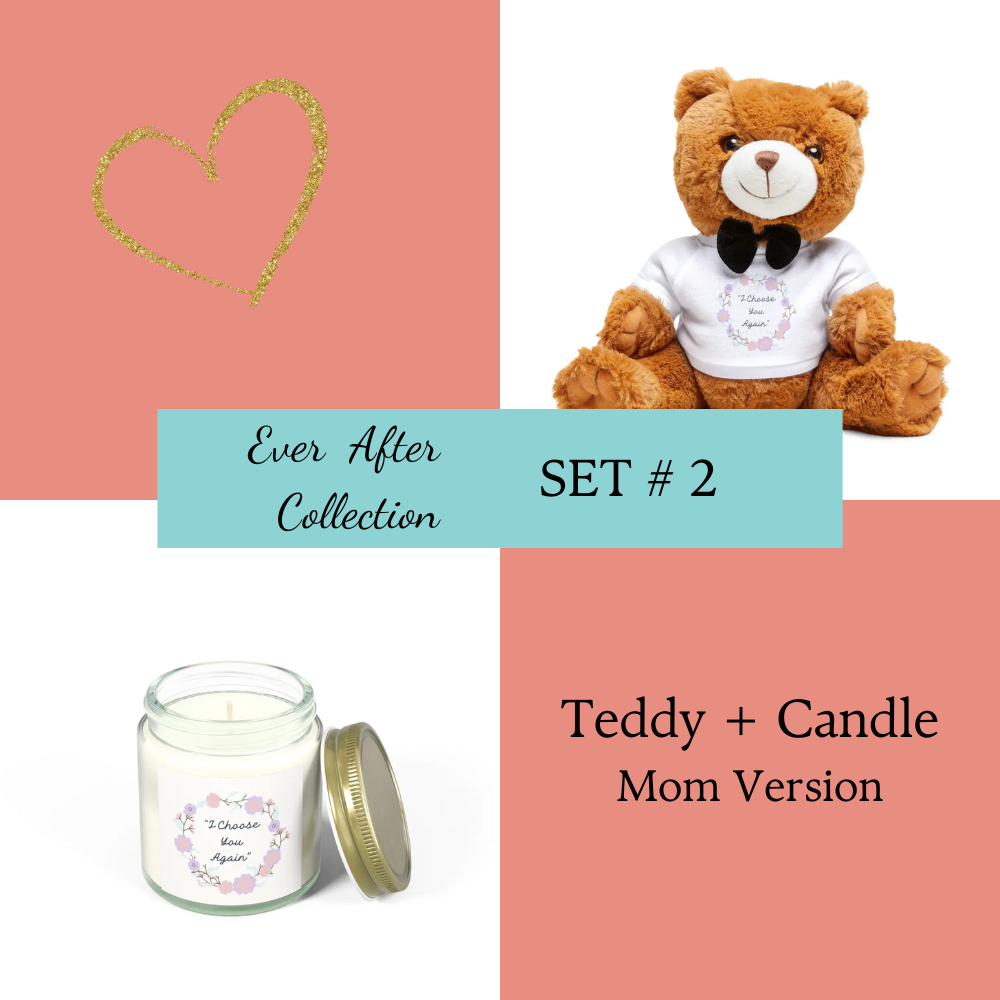"I Choose You Again" – Love Gift Set (Teddy Bear + Candle + Ritual Guide)