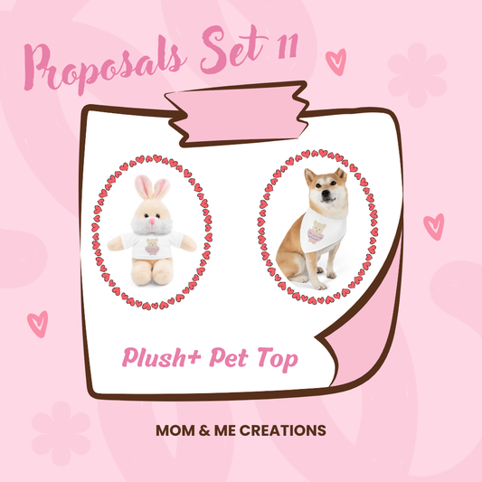 🐾🧸 "The Cutest Proposal – Plush & Pet Top Set + SPECIAL GIFT!" ✨