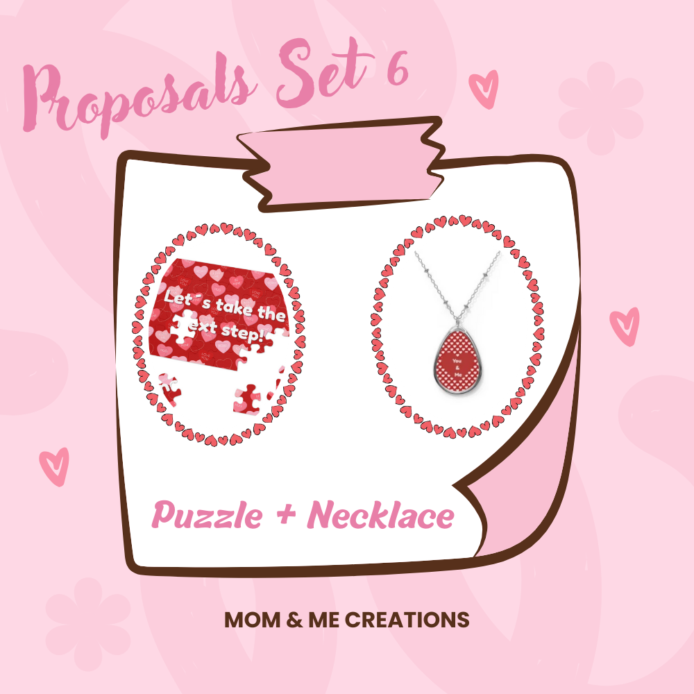 π§©π "Next Step in Love β Puzzle & Necklace Proposal Set + SPECIAL GIFT!" β¨