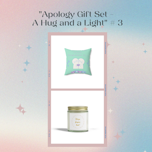 Apology Gift Set – A Hug and a Light #3