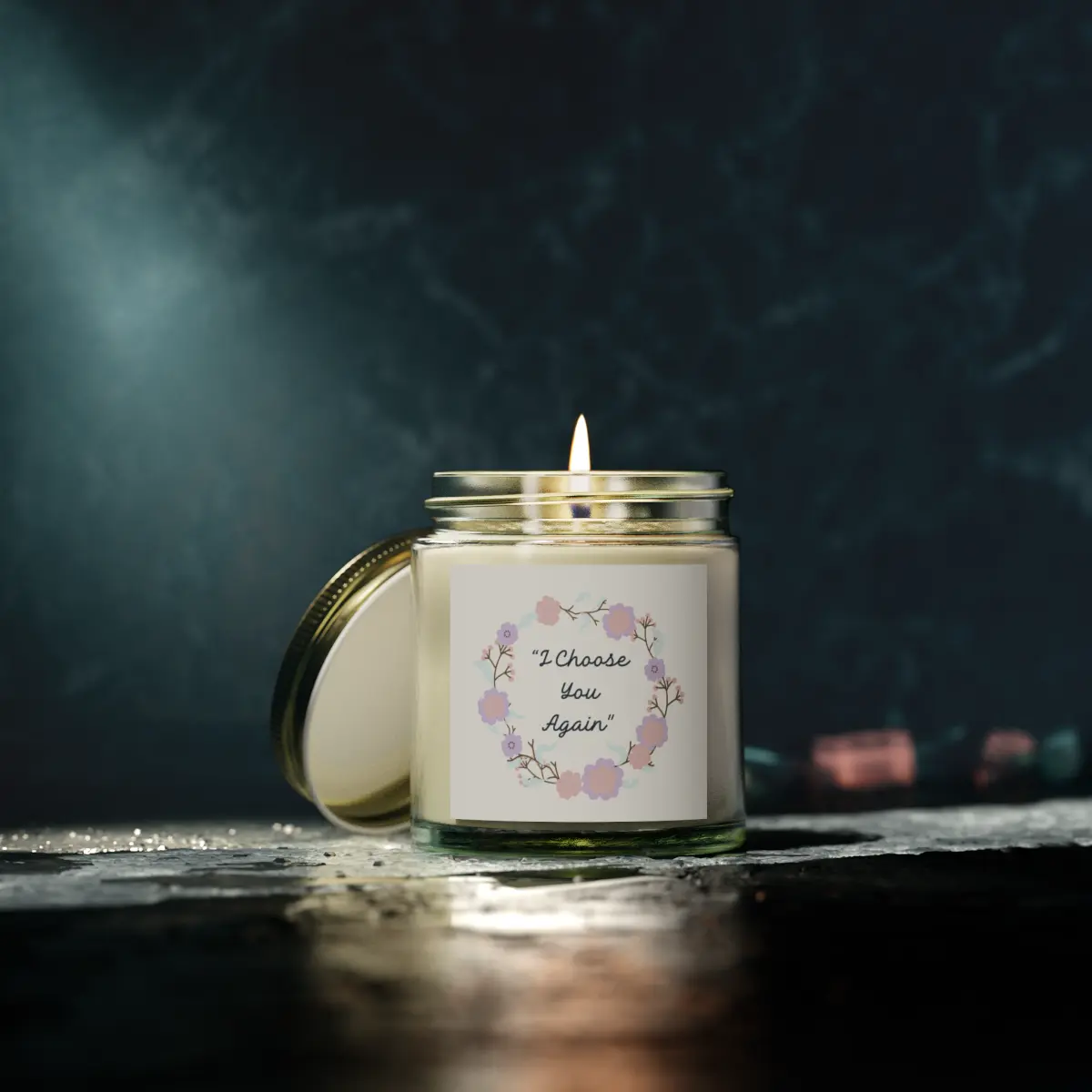 "A Table for Two" – Romantic Tablecloth & Candle Ritual Set