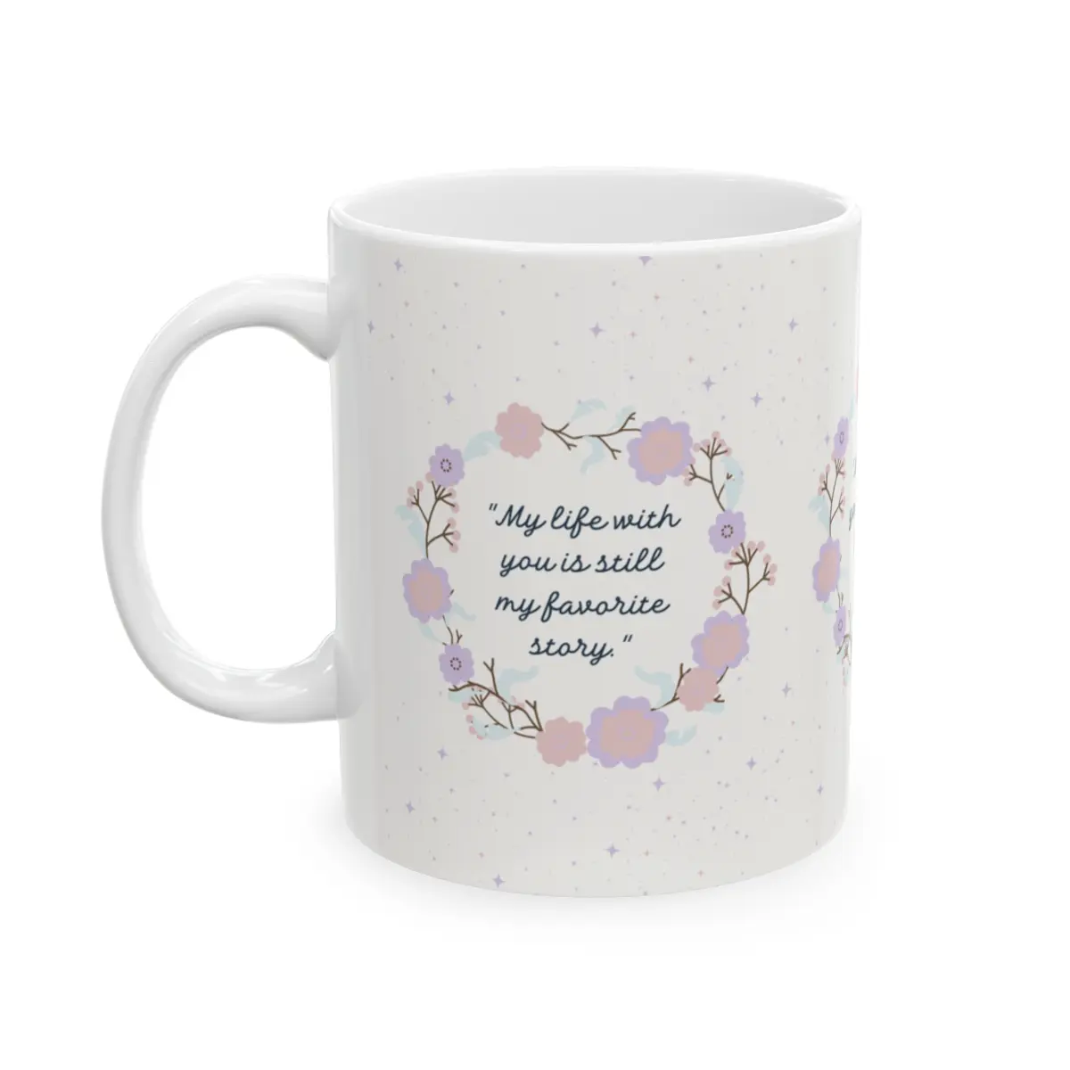 "My Favorite Story" – Matching Mug Set for Couples