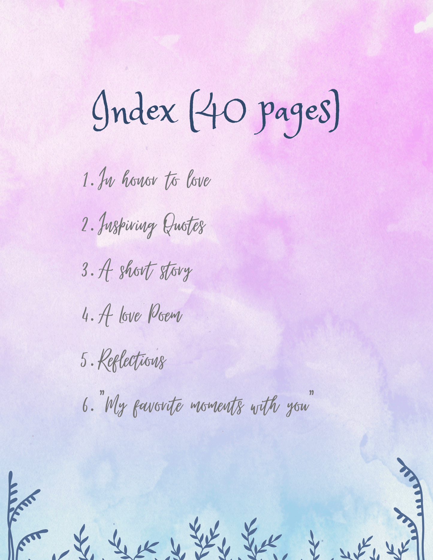 E-book "Love in Every Little Word"