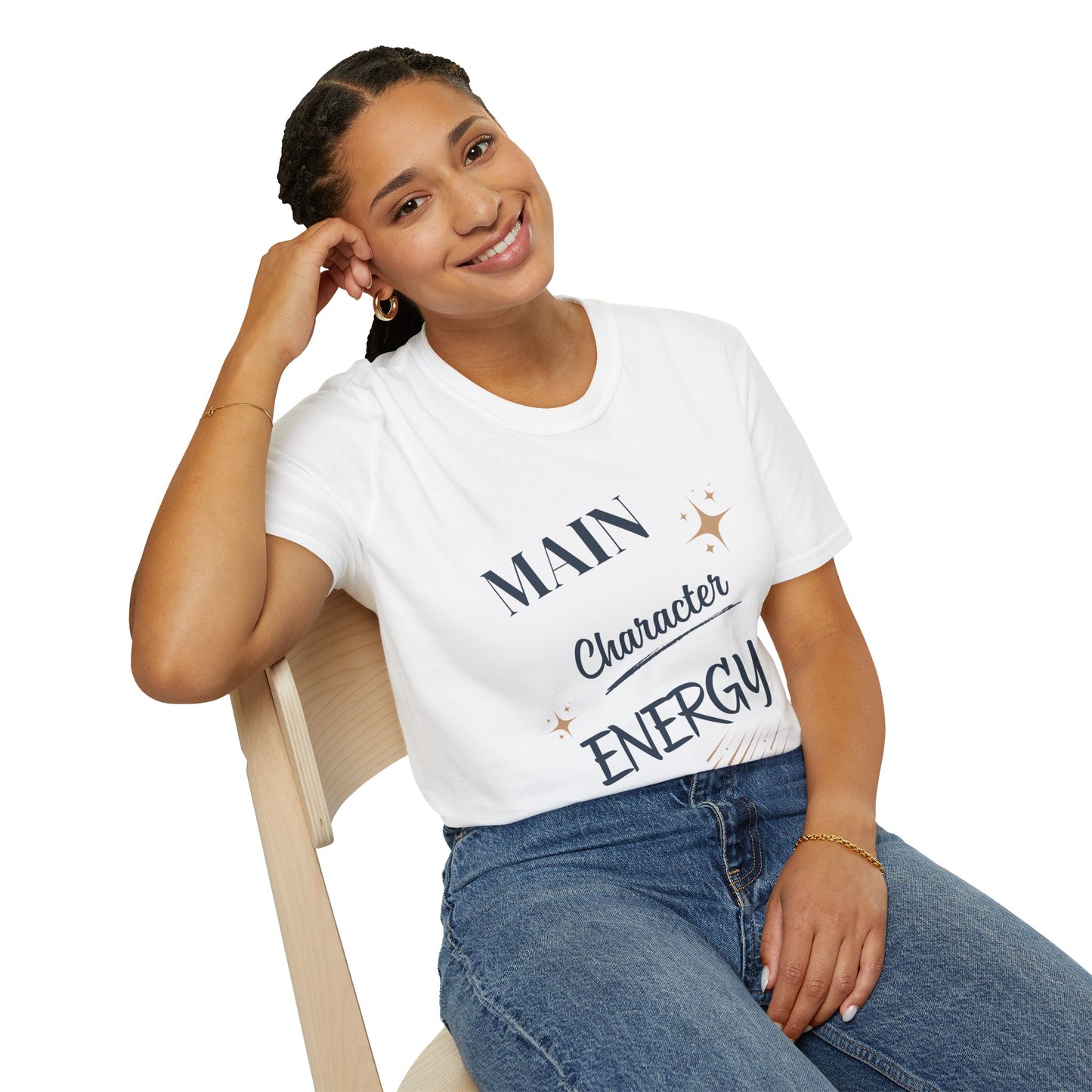 "Main Character Energy" – Statement Tee
