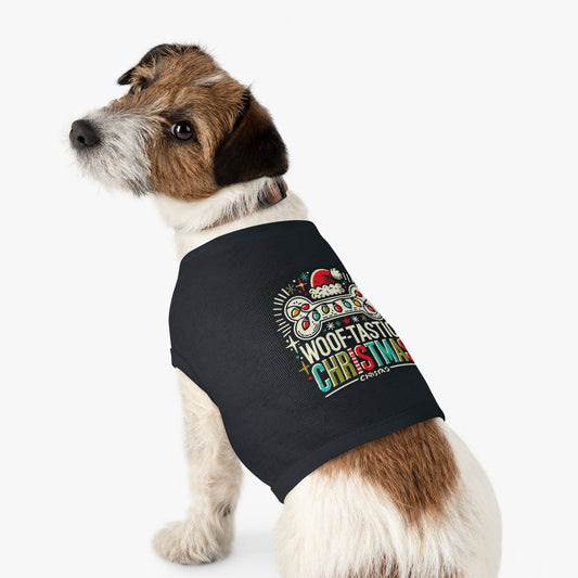 Woof-Tastic Christmas Pet Tank Top for Festive
