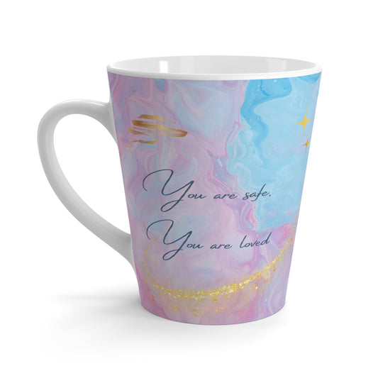"You Are Safe, You Are Loved – Comfort Mug"