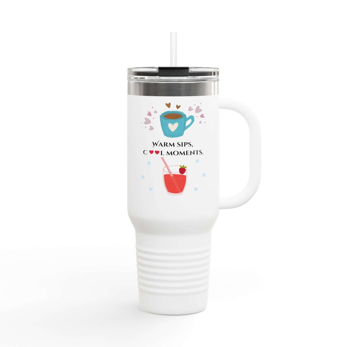Travel Mug  "Warm Sips, Cool Moments": Mom Version
