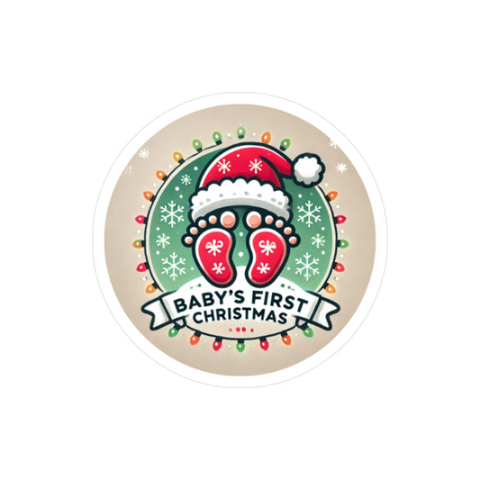 Christmas Magic Stickers Kiss-Cut Vinyl Decal -