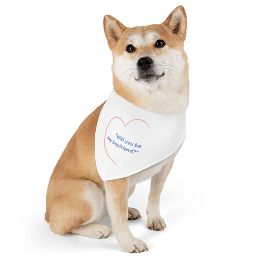 🐶 "Will You Be My Boyfriend?" – Proposal Pet Tank