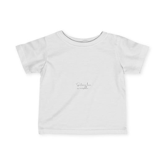“Love Begins Here” Baby Reveal Mini Tee + Gift Guide