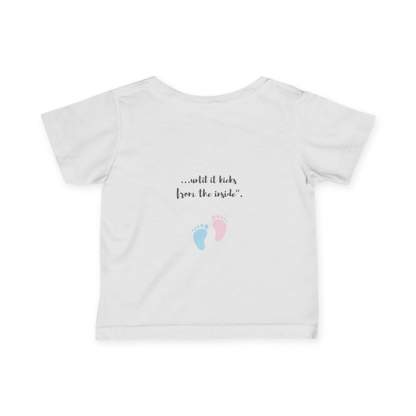 “Love Begins Here” Baby Reveal Mini Tee + Gift Guide
