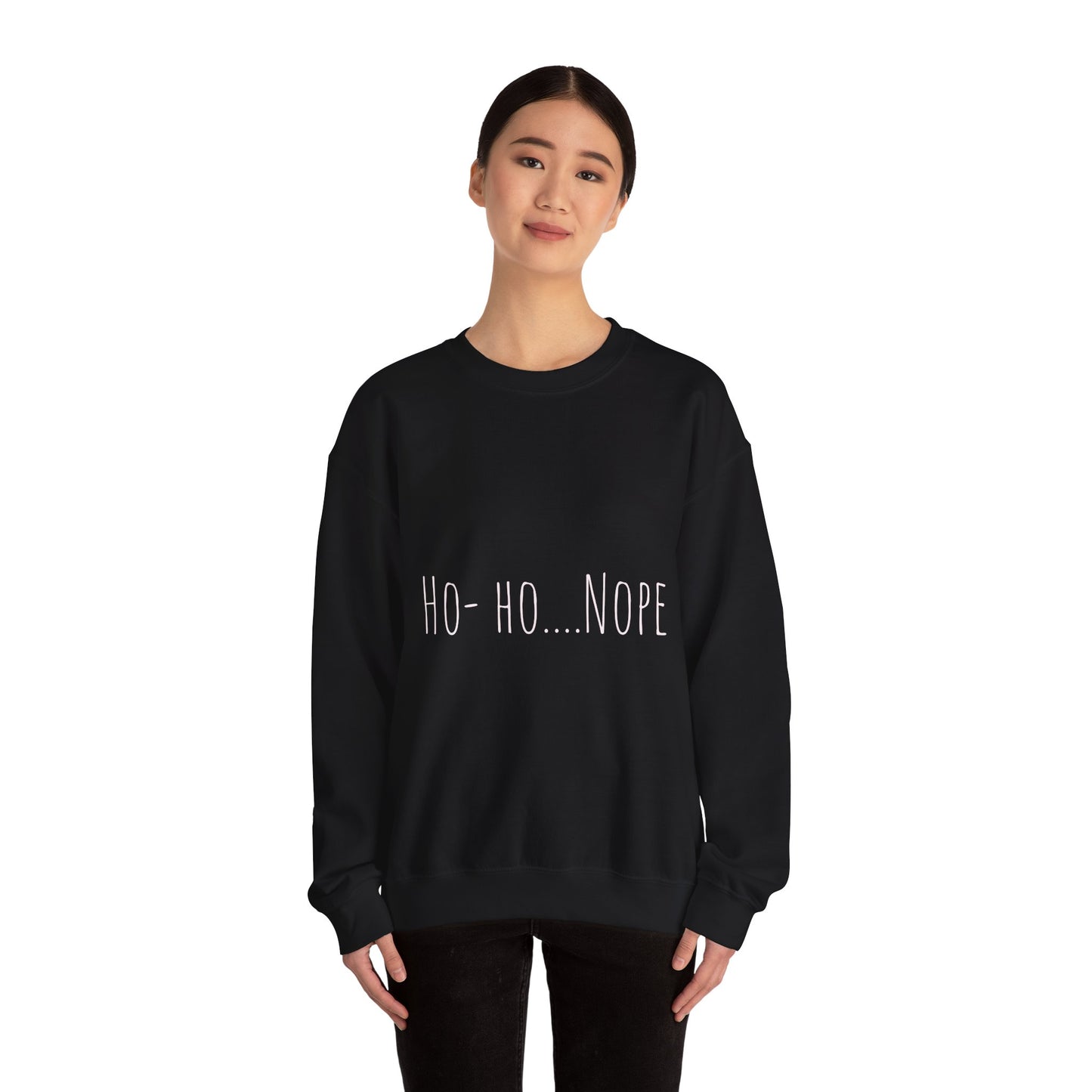 "Sudadera con capucha con cara de Grinch descansando: edición Ho-Ho Nope"