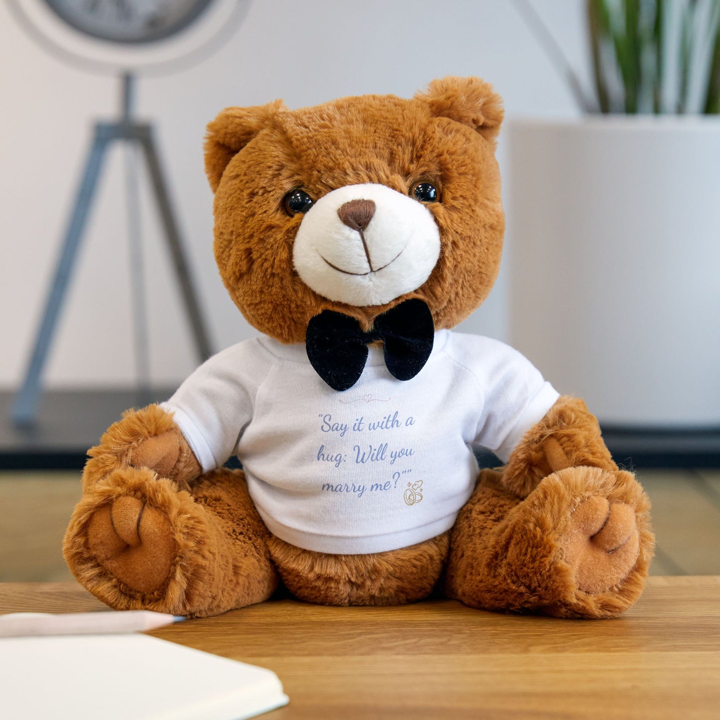 🧸 "Say It with a Hug – Will You Marry Me?" Teddy Bear Proposal