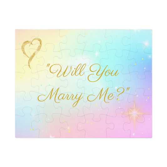 🧩 "Will You Marry Me?" Surprise Proposal Puzzle – A Love-Filled Reveal + Bonus Proposal Ideas! 💍✨