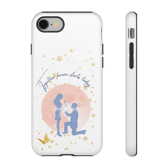 📱 "Together Forever Starts Today" – iPhone Case for Love That Lasts 💍
